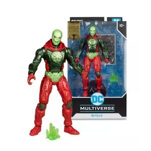 McFarlane Toys DC Comics Metallo Gold Label Action Figure: 22 Articulation Point